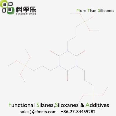 CFS-708 Tris[3- (trimethoxysilyl) Propyl] Isocyanurate CAS 26115-70-8 KBM-9659  A-Link 597 Isocyanate Silane