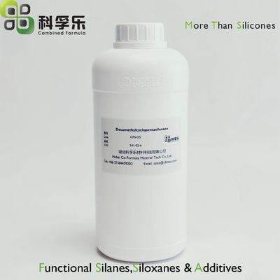 CAS 541-02-6 Silicone Oils Decamethylcyclopentasiloxane D5 clear liquid
