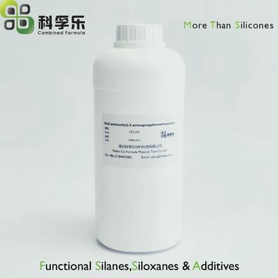 CAS 1760-24-3 N 2 Aminoethyl 3 Aminopropyltrimethoxysilane DAMO / KH-792 / Z-6020